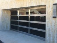 Custom designed garage door winchester style